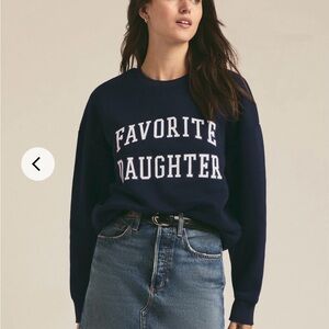 Favorite Daughter Navy Blue Sweatshirt